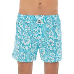 D.E.A.L International Boxershorts Blau mit All-Over Print von D.E.A.L International