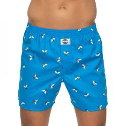 D.E.A.L International Boxershorts Blau mit Bienen von D.E.A.L International