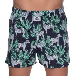 D.E.A.L International Boxershorts Blau mit Motiv von D.E.A.L International