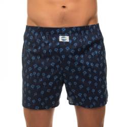 D.E.A.L International Boxershorts Blau mit Motiv von D.E.A.L International