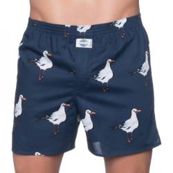 D.E.A.L International Boxershorts Dunkelblau mit Möwen von D.E.A.L International