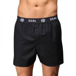 D.E.A.L International Boxershorts Schwarz mit Logo Bund von D.E.A.L International