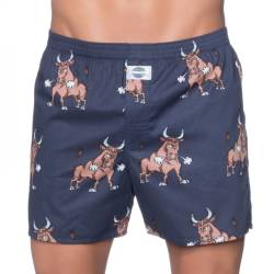 D.E.A.L International Boxershorts mit Stiermotiv von D.E.A.L International