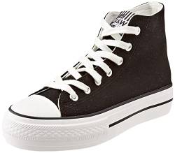 D.Franklin Damen A2 Sneaker, Schwarz, 37 EU von D.Franklin