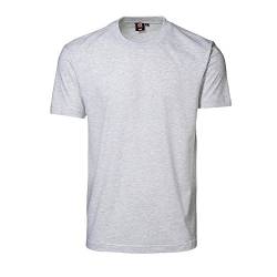 ID Herren Game T-Shirt, kurzärmlig, reguläre Passform (Medium) (Schnee meliert) von D.I.D