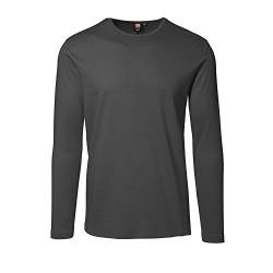 ID Herren Interlock T-Shirt langarm (2XL, koks) von D.I.D