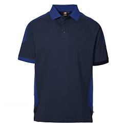 ID Herren Pro Wear Polo-Shirt, reguläre Passform, kurzärmlig (2XL) (Marineblau) von D.I.D