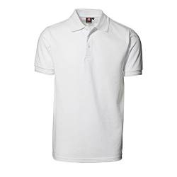 ID Herren Pro Wear Polo-Shirt, reguläre Passform, kurzärmlig (6XL) (Weiß) von D.I.D