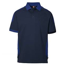 ID Herren Pro Wear Polo-Shirt, reguläre Passform, kurzärmlig (Large) (Marineblau) von D.I.D