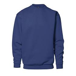 Klassisches Herren Sweatshirt von ID (XXL, Königsblau) von D.I.D