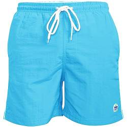 Duke D555 Yarrow - Herren Badeshorts - mit Mesh-Futter - Übergrößen - Blau - 8XL von D555