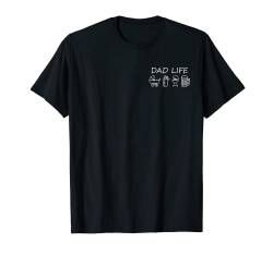 DAD LIFE T-Shirt von DAD LIFE T-Shirt für Papa oder Daddy zum Vatertag