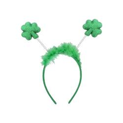 Ohrenwärmer Stirnband St. Day Grünes irisches Stirnband für Erwachsene, Festival-Regenbogen-Stirnband (Green, A) von DAIFINEY