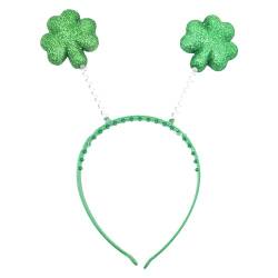 Tennis Kleidung Damen St. Day Grünes irisches Stirnband für Erwachsene, Festival-Regenbogen-Stirnband (Green, A) von DAIFINEY