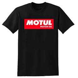 Motul T-Shirt Motor Oil Car Enthusiast Tee Men's Unisex Tee Shirt Black L von DAILI