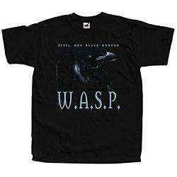 W.A.S.P. Not Black Enough Wasp Cotton T-Shirt XXL Black von DAILI