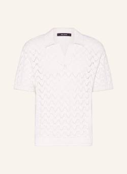 Daily Paper Strick-Poloshirt Yinka weiss von DAILY PAPER