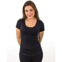 DAILY´S Kurzarmshirt ALINA: Damen T-Shirt 1/2 Arm Biobaumwolle von DAILY´S