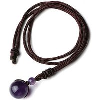 DALMARO Kette mit Anhänger Halskette für Damen GEMSTONE BULLET, Naturstein Halskette inkl. Schmuckschachtel von DALMARO