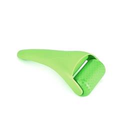 DAM Gesichts-Eiswalze, Massage- und Pflegeinstrument, Kunststoffkopf 9 x 5 x 19 cm, Farbe: Hellgrün von DAM