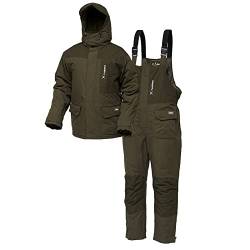 DAM Xtherm Winter Suit, 2-teiliger Deluxe-Thermoanzug und Kälteschutz in den Größen M-3XL, wasserdicht (8000mm Wassersäule), 100% Polyester (Größe L) von DAM