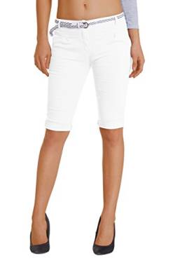 DANAEST Damen Shorts, (454), Grösse:44 XXL, Farbe:Weiß von DANAEST