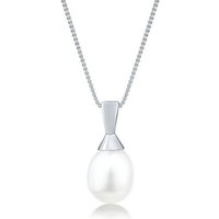 DANIEL CLIFFORD Perlenkette 'Maggie' Damen Halskette Silber 925 mit Perlen-Anhänger (inkl. Verpackung), 45cm Silberkette, haut- und allergiefreundlich von DANIEL CLIFFORD