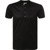 DANIELE FIESOLI Herren T-Shirt schwarz Baumwolle von DANIELE FIESOLI