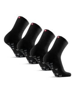 DANISH ENDURANCE Anti-Rutsch Thermo-Socken 2er-Pack Schwarz 35-38 von DANISH ENDURANCE