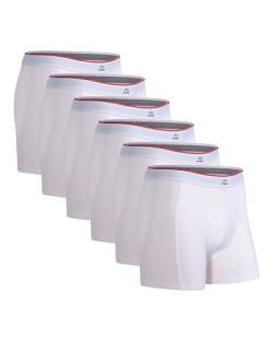 DANISH ENDURANCE Bamboo Trunk 6 Pack M White 6-Pack von DANISH ENDURANCE