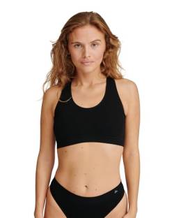 DANISH ENDURANCE Damen Racerback BH 1 Pack (Schwarz, Medium/Large) von DANISH ENDURANCE