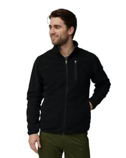 DANISH ENDURANCE Herren Micro Fleece Jacke 1 Pack Schwarz M von DANISH ENDURANCE