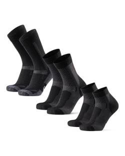 DANISH ENDURANCE Hiking Combo 39-42 Black 3-pack von DANISH ENDURANCE