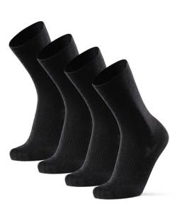 DANISH ENDURANCE Liner Socken aus Merinowolle 2er pack Schwarz 43-47 von DANISH ENDURANCE