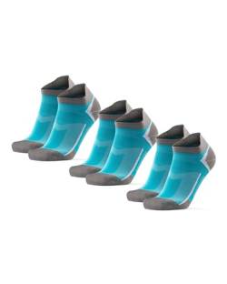 DANISH ENDURANCE Low-Cut Sportsocken (Karibik-Blau - 3 Paare, EU 43-47) von DANISH ENDURANCE