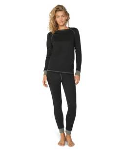 DANISH ENDURANCE Recycled Polyester Baselayer Set (Unisex) L Black/Grey 1-Pack von DANISH ENDURANCE