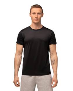 Herren Classic T-Shirt aus recyceltem Polyester (Schwarz, XX-Large) von DANISH ENDURANCE