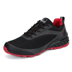 DANNTO Laufschuhe Herren Sneakers Turnschuhe Sportschuhe Straßenlaufschuhe(schwarz,40) von DANNTO