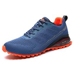 DANNTO Sportschuhe Herren Laufschuhe Turnschuhe Straßenlaufschuhe Atmungsaktiv Gym Sneakers(blau,40) von DANNTO