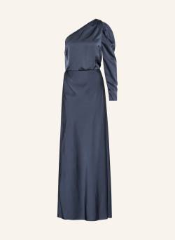 dante6 One-Shoulder-Kleid Penrith Aus Satin blau von DANTE6