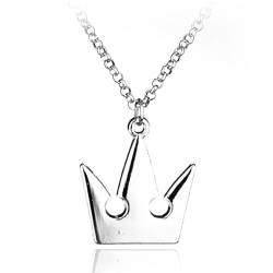 DAOWIN Kingdom Hearts Metall Halskette Personalisierte Silber Krone Herz Schmuck Anhänger Für Männer Frauen Sora Cosplay Zubehör (C) von DAOWIN
