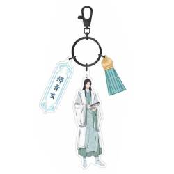 Heaven Official's Blessing Schlüsselanhänger Zeichen Modelle Schlüsselring Hua Cheng Xie Lian Cosplay Zubehör Mode Schmuck (C) von DAOWIN