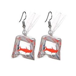 Fisch-Wasserbeutel-Ohrring-Geschenk für Frauen-Schmuck Eardrop von DASHUAIGE