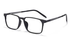 DAUCO Titan Metall Frame Brille Ultraleichte Brille 8G Brillenfassung Herren ohne stärke Herren von DAUCO