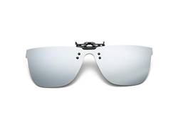 Polarisierte Sonnenbrillen Clip für Brillenträger Sonnenbrille mit Brillen-Etui für Herren und Damen brillen clip Blendschutz UV-Schutz von DAUCO