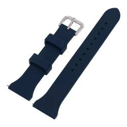 DAUZ Ersatzbänder für Sportuhren, Univeasal Quick Release Silikon-Uhrenarmbänder für das Fitnessstudio (Blau) von DAUZ