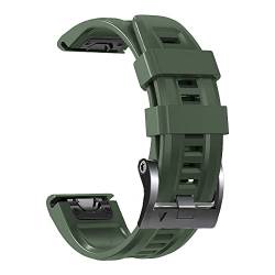 DAVNO 22 x 26 mm Schnellverschluss-Armband aus Silikon für Garmin Fenix 7, 7X, 6, 6X, Pro, 5, 5X, Plus, 3, 3HR, offizielle Schraubschnalle, Smart-Armbänder, 22mm Fenix 6 6Pro, Achat von DAVNO