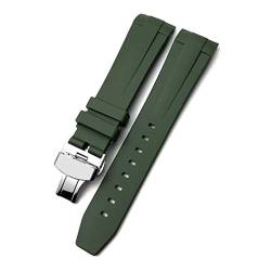 DAVNO Gummi-Silikon-Armband für Longines Conquest HydroConquest L3 wasserdichtes Uhrenarmband, Pin/Faltschließe, 19 mm, 20 mm, 21 mm, 20 mm, Achat von DAVNO