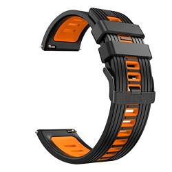 DAVNO Silikonbänder für Suunto 9 Peak Sport Smart Watch Atmungsaktiv Für YAMAY SW022 Smartwatch Ersatzband 22mm Armband, 22mm Universal, Achat von DAVNO