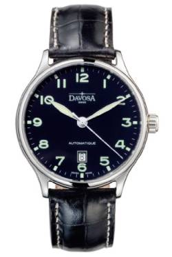 Davosa Herren-Armbanduhr Analog Edelstahl schwarz 16145651 von DAVOSA